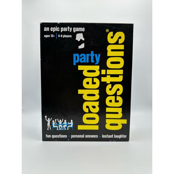 Loaded Questions Party - An Epic Party Board Game of Fun Questions,  4-8 Players - Picture 1 of 7